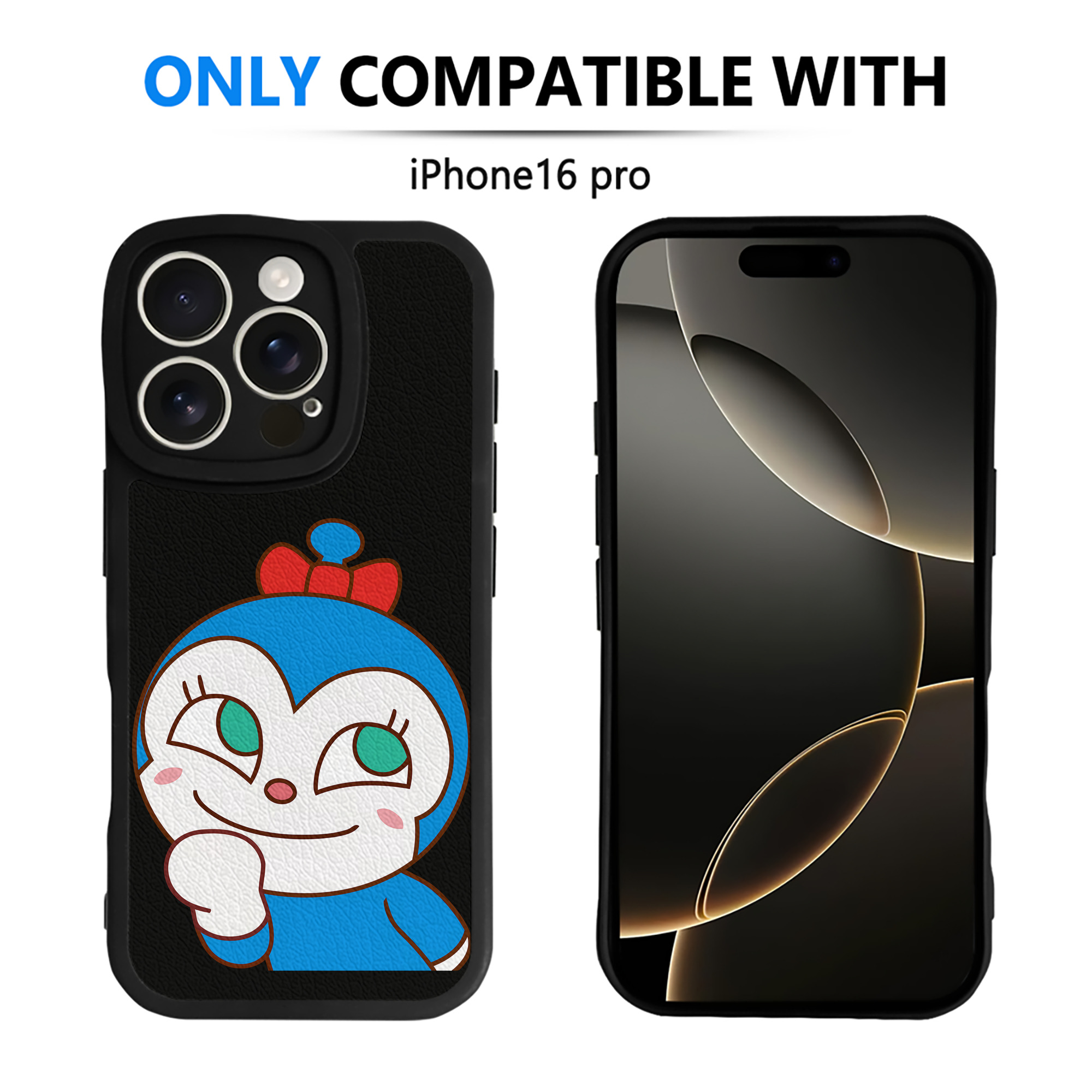 （画像用） アンパンマン Anpanman 【iPhone 16シリーズ対応】シリコンスマホケース（レザー調） 材質：シリコン